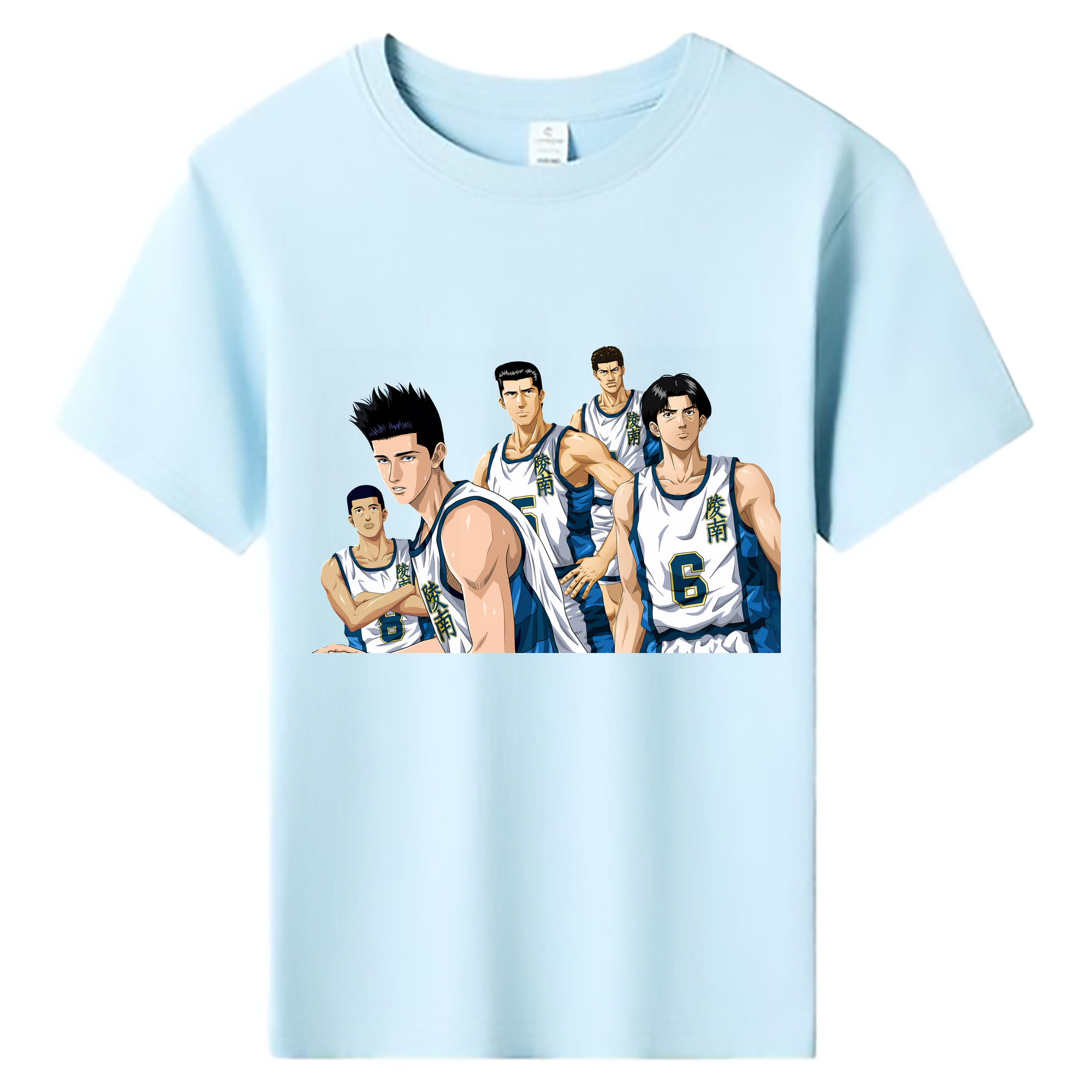 （画像用） SLAM DUNK／スラムダンク 綿100％キッズTシャツ（フロントプリント）